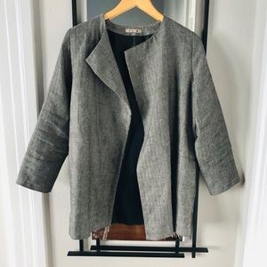 Fog Linen Work herringbone jacket